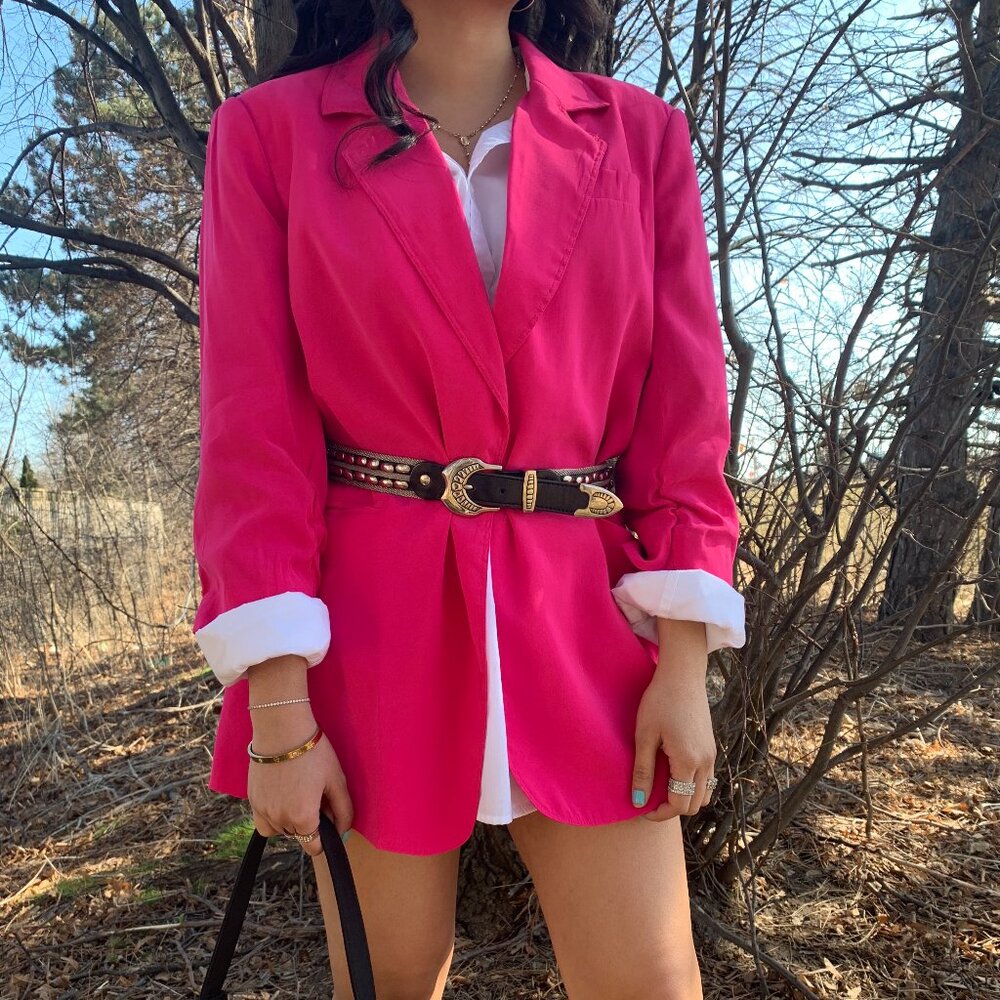 Kerrybrooke Fuchsia pink blazer